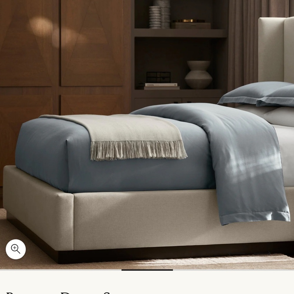 Boll & Branch king/Cal king Duvet set